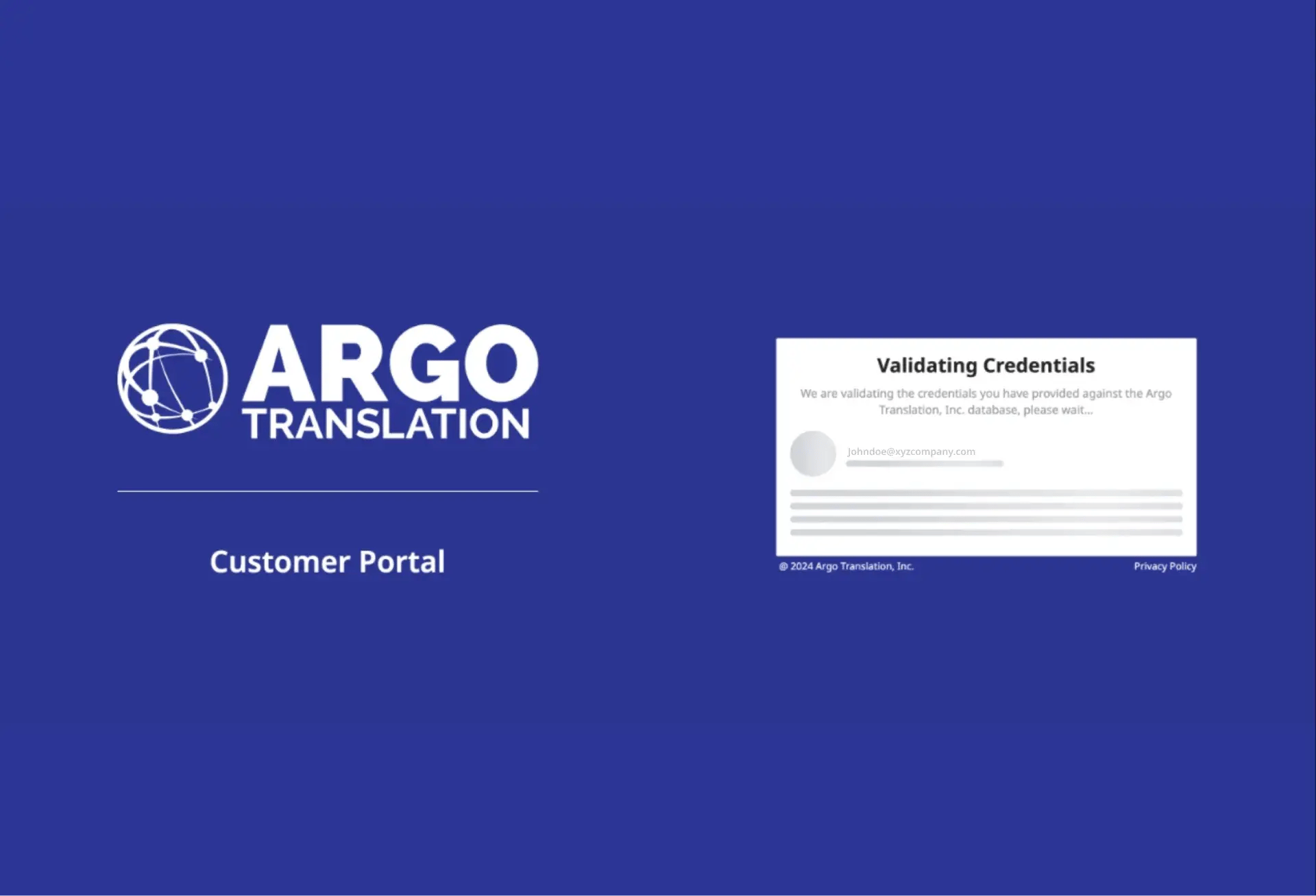 SSO on ACP page