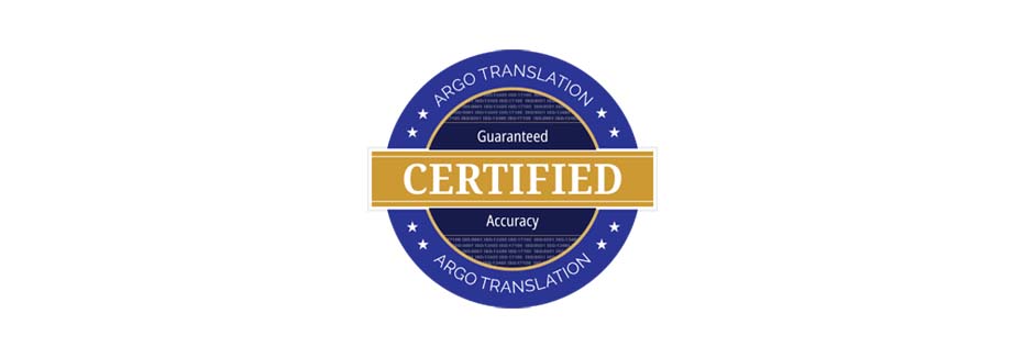 certified translation 