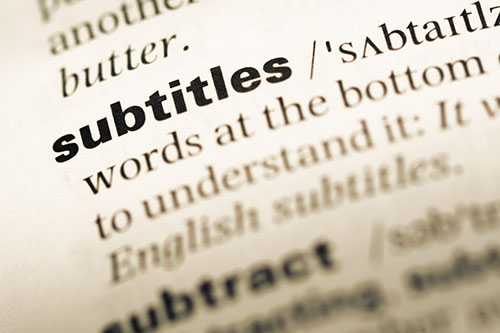 Subtítulos en la televisión: el arte y la ciencia de la subtitulación