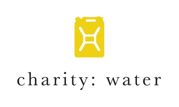 logotipo de charity: water