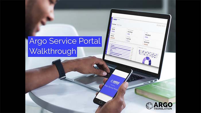 Argo Service Portal Walkthrough video thumbnail
