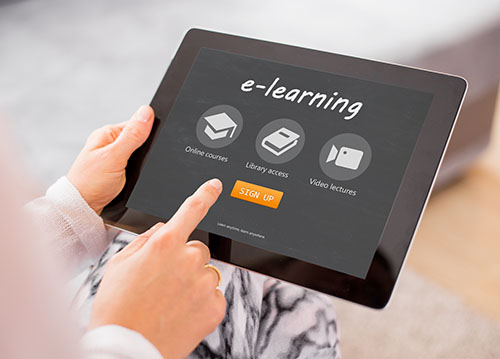 elearning course on ipad