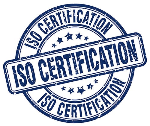 ISO certification logo